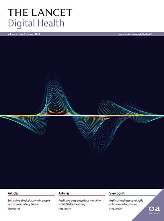 Go to journal home page - The Lancet Digital Health